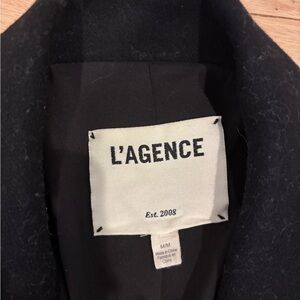 L'AGENCE Elegant Black Outerwear
